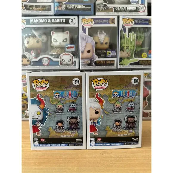 Funko Pop! One Piece Yamato With Mask #1316 Chase And Non Chase + Pop Protector